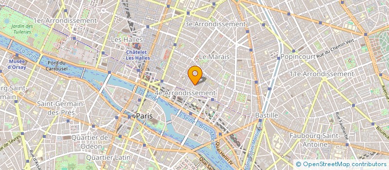 localisation de l'entreprise MARC O'POLO FRANCE  PARIS