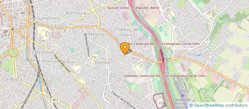 localisation de l'entreprise MARC PETIT EVOLUTIONS à TOULOUSE