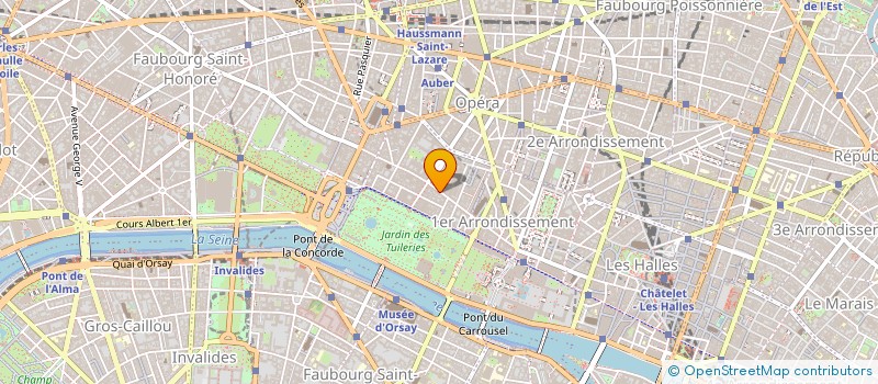 localisation de l'entreprise MARC PITZ SARL à PARIS