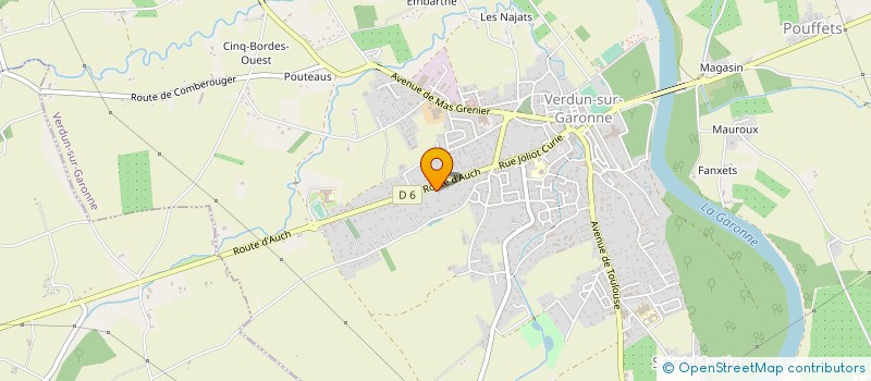 localisation de l'entreprise MARC PROMOTION  VERDUN-SUR-GARONNE