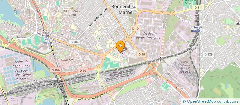 localisation de l'entreprise MARC RENOV  BONNEUIL-SUR-MARNE