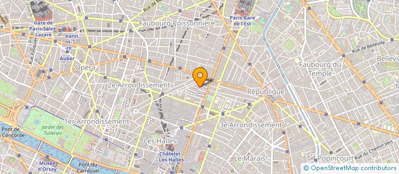 localisation de l'entreprise MARC RICHARD à PARIS