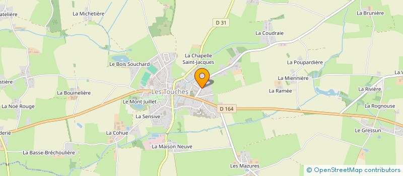 localisation de l'entreprise MARC TESSIER à NORT SUR ERDRE