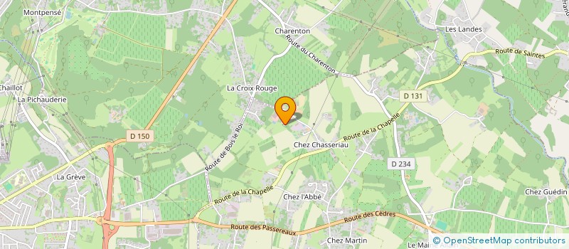 localisation de l'entreprise MARC TRANSPORTS  CHANIERS