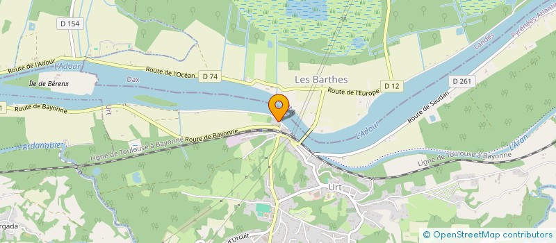 localisation de l'entreprise MARC VERA  URT