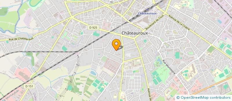localisation de l'entreprise MARC VIOUX ET FILS à CHATEAUROUX