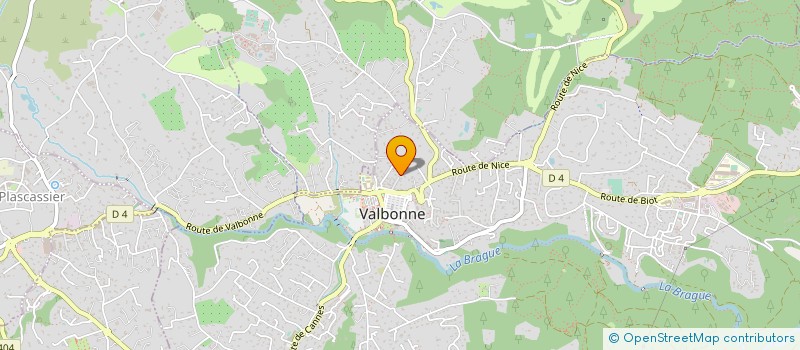localisation de l'entreprise MARC VISCARDI à VALBONNE