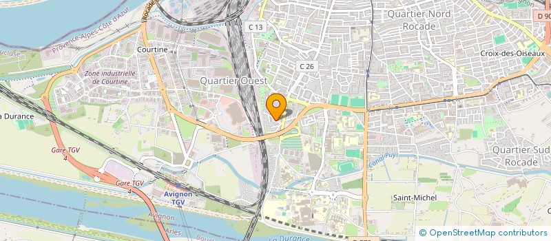 localisation de l'entreprise MARC VOINIER SERVICES  ORANGE