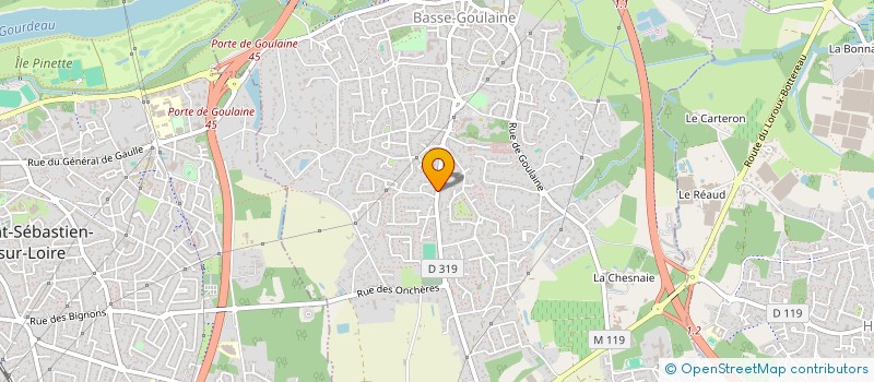 localisation de l'entreprise MARC2 à BASSE-GOULAINE