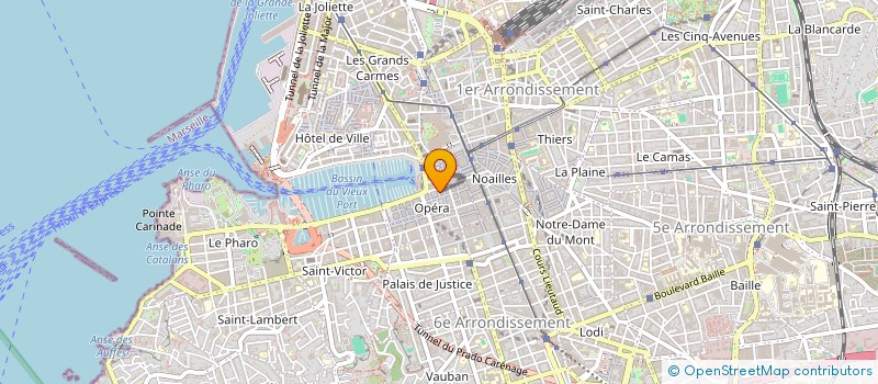localisation de l'entreprise MARCA LB  MARSEILLE