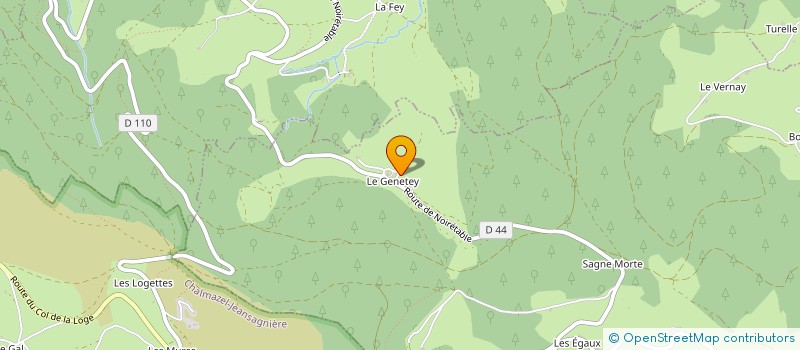 localisation de l'entreprise MARCABEL  SAINT-JUST-EN-BAS