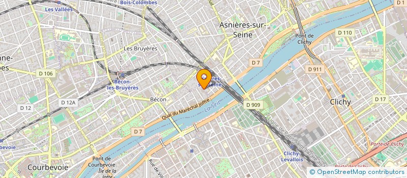 localisation de l'entreprise MARCADE CONCEPT à COURBEVOIE