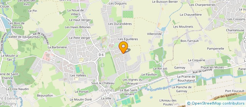 localisation de l'entreprise MARCADET SA à LUYNES