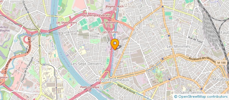 localisation de l'entreprise MARCADET TOULOUSE à TOULOUSE