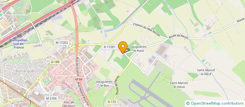 localisation de l'entreprise MARCADIER PAYSAGE  MAUGUIO