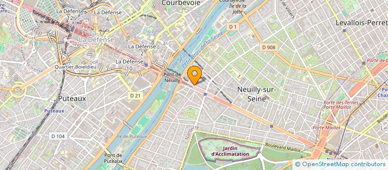 localisation de l'entreprise MARCADIN CAPITAL INVESTISSEMENT à NEUILLY-SUR-SEINE