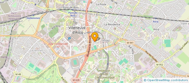 localisation de l'entreprise MARCAILLE FLORENT CONSULTING à VILLENEUVE-D'ASCQ