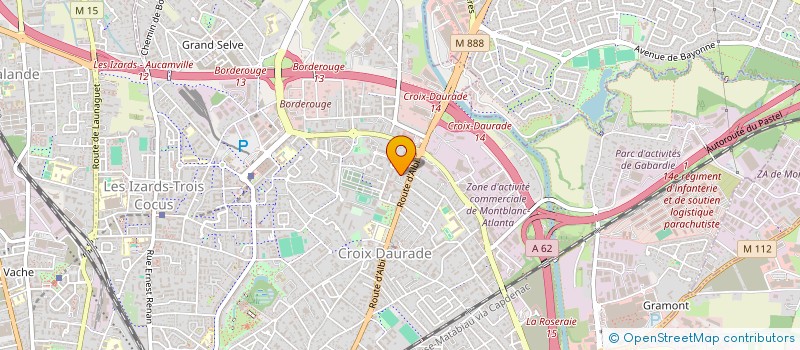 localisation de l'entreprise MARCAL BOURDONCLE  TOULOUSE