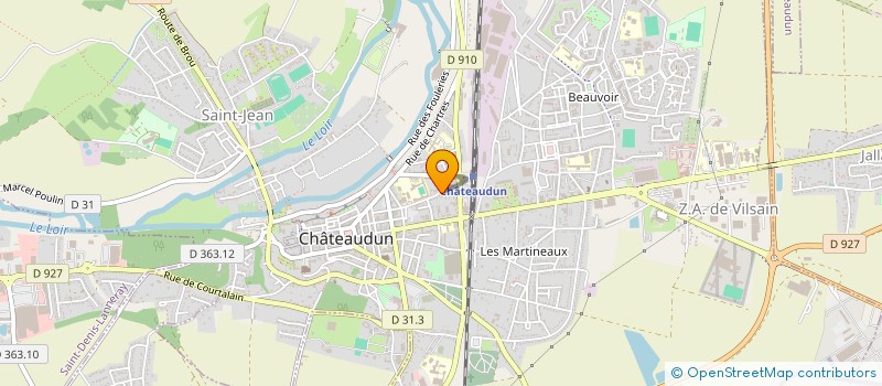 localisation de l'entreprise MARCANA à CHATEAUDUN