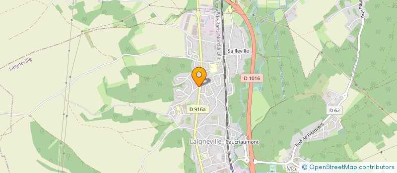 localisation de l'entreprise MARCAND IMMO  LAIGNEVILLE