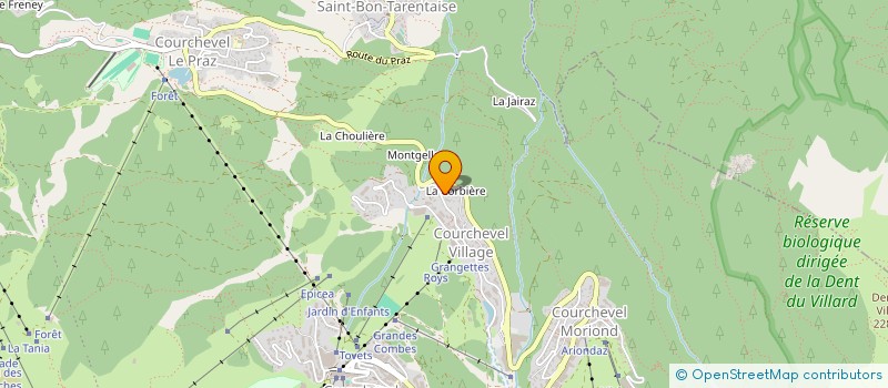 localisation de l'entreprise MARCANDOU à COURCHEVEL