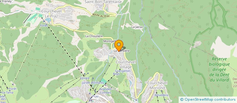 localisation de l'entreprise MARCANDOU WORLDWIDE à COURCHEVEL