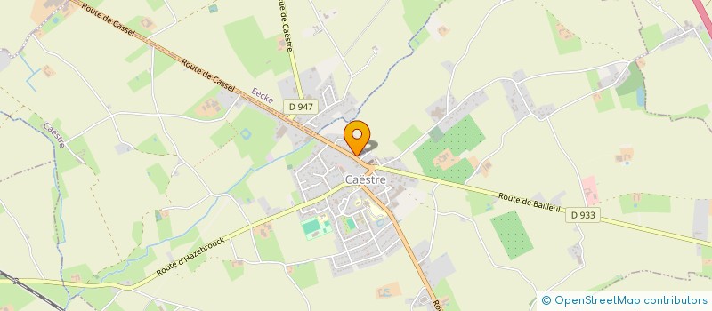 localisation de l'entreprise MARCANT GRAVELLE  CAESTRE