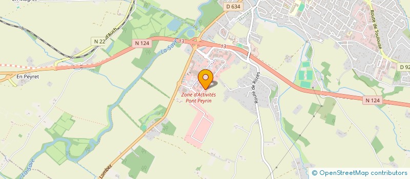 localisation de l'entreprise MARCAOUE  CIBOURE