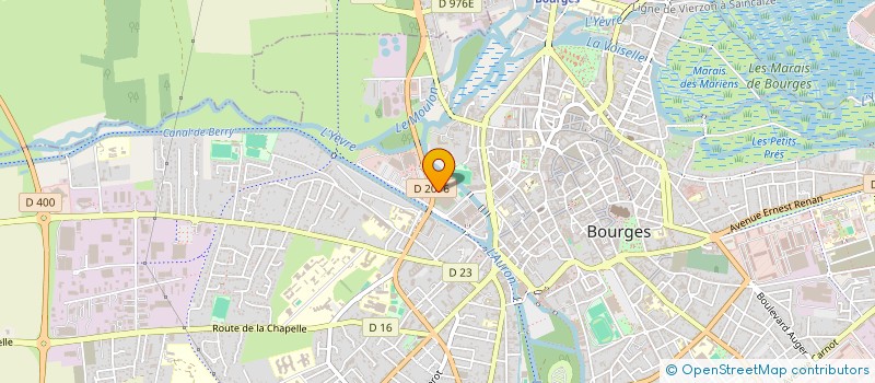 localisation de l'entreprise MARCASTRIC DRIVE  BOURGES