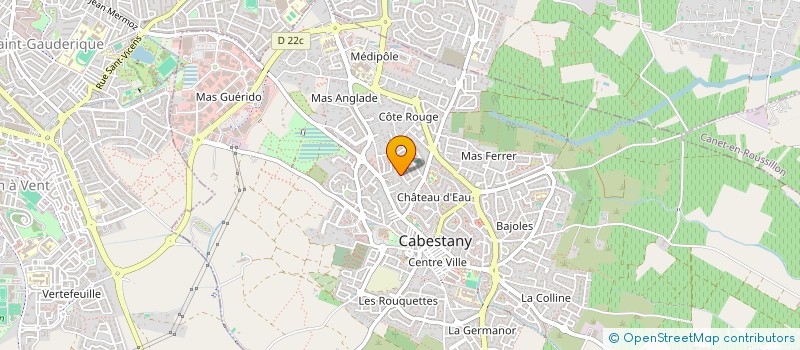 localisation de l'entreprise MARCASVSA FREY  CABESTANY