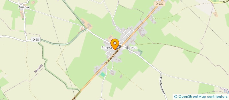 localisation de l'entreprise MARCAT  FOREST-EN-CAMBRESIS