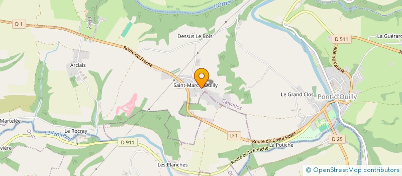 localisation de l'entreprise MARCATTACKS  PONT-D'OUILLY