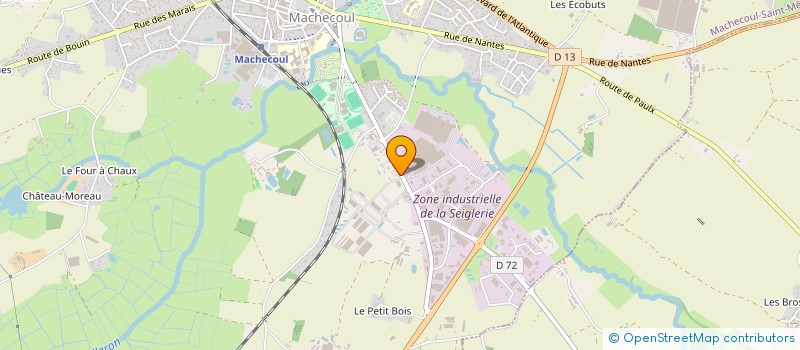 localisation de l'entreprise MARCAUTO à MACHECOUL-SAINT-MEME