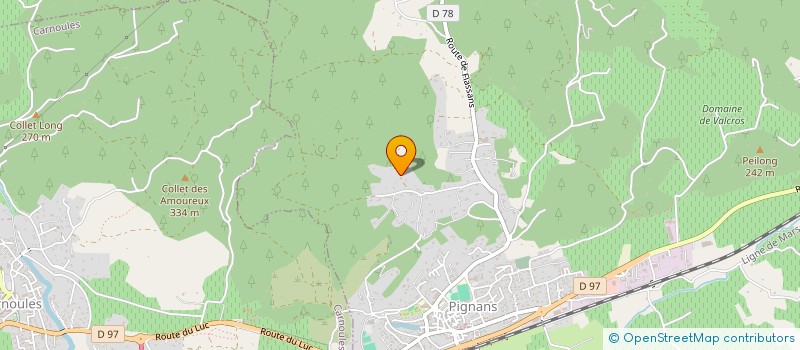 localisation de l'entreprise MARCAVEST  PIGNANS