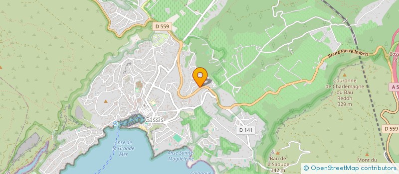 localisation de l'entreprise MARCAY à CASSIS