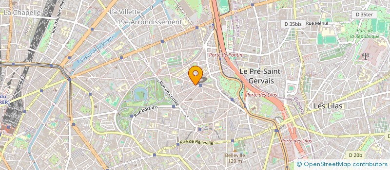 localisation de l'entreprise MARCBENCH  PARIS