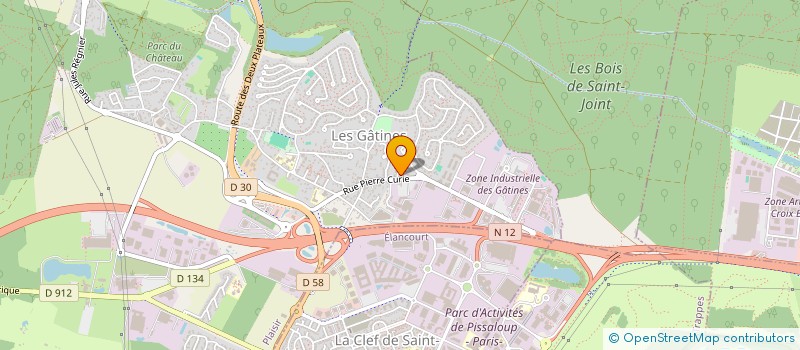 localisation de l'entreprise MARCDANIEL.FR à PLAISIR