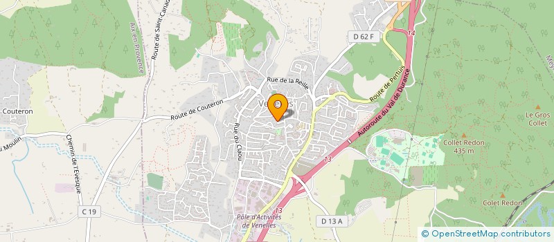 localisation de l'entreprise MARCE  VENELLES