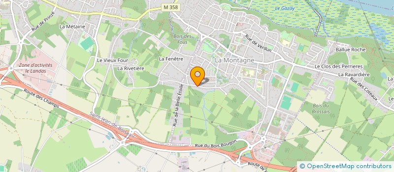 localisation de l'entreprise MARCEA CONSEIL  LA MONTAGNE