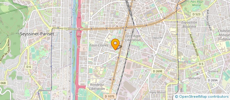 localisation de l'entreprise MARCEAU  GRENOBLE