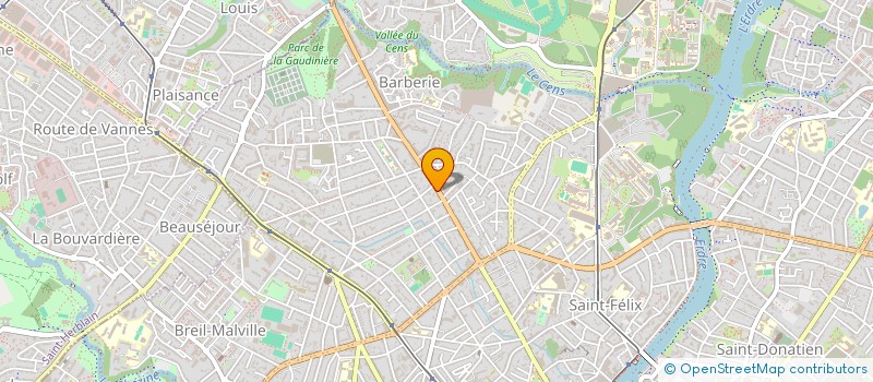 localisation de l'entreprise MARCEAU à NANTES