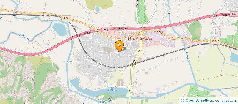 localisation de l'entreprise MARCEAU  LE MUY