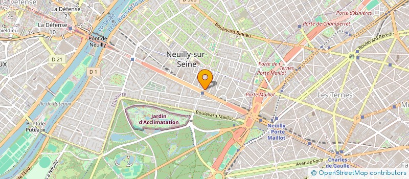 localisation de l'entreprise MARCEAU EXECUTIVE à NEUILLY-SUR-SEINE