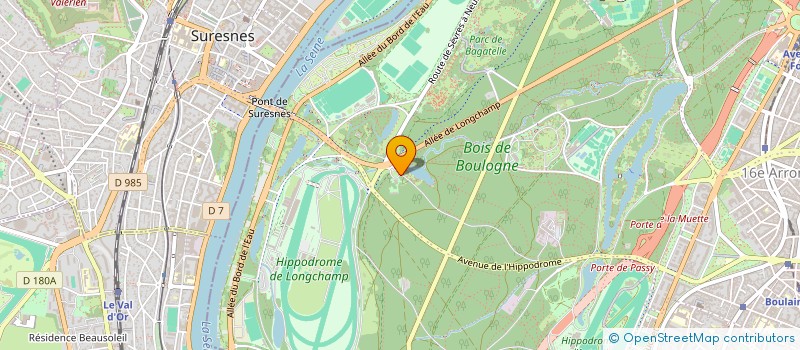 localisation de l'entreprise MARCEAU MILLESIME AUTOMOBILE à PARIS