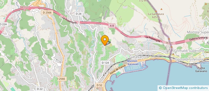 localisation de l'entreprise MARCEAU-NOE 410 à MENTON
