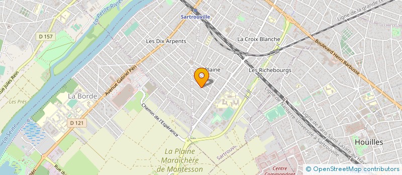 localisation de l'entreprise MARCEAU SOCIETAL à SARTROUVILLE