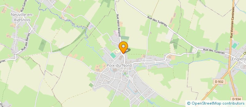 localisation de l'entreprise MARCEAU TONINO  POIX-DU-NORD