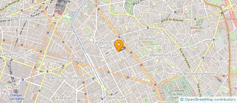 localisation de l'entreprise MARCEL  PARIS