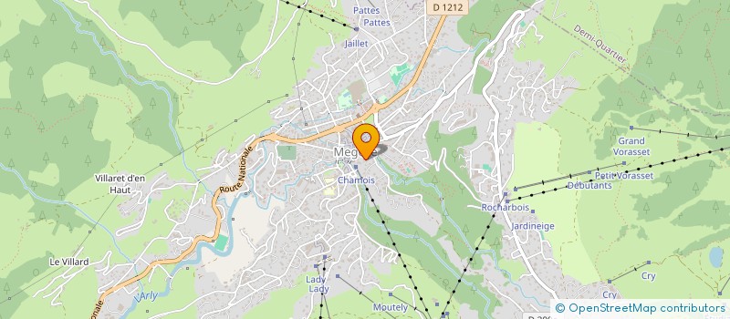 localisation de l'entreprise MARCEL 4EVER à MEGEVE