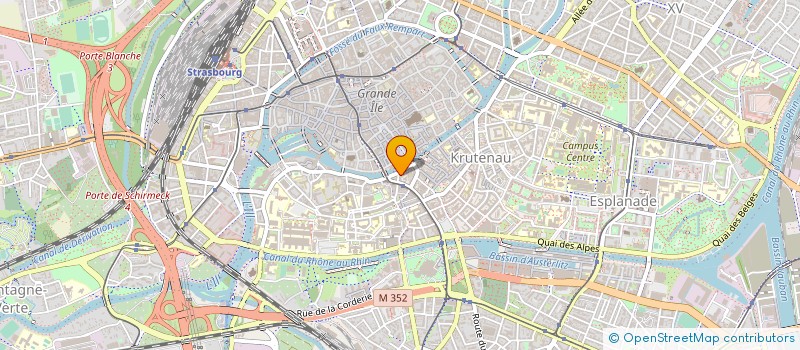 localisation de l'entreprise MARCEL à STRASBOURG